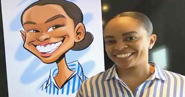 Banner-Caricature Photo Booth